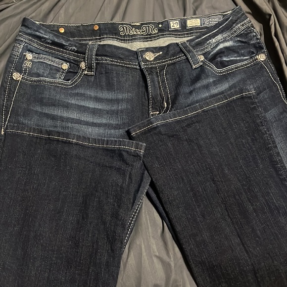 Miss Me denim jeans mid rise curvy boot size 29. - Picture 5 of 5
